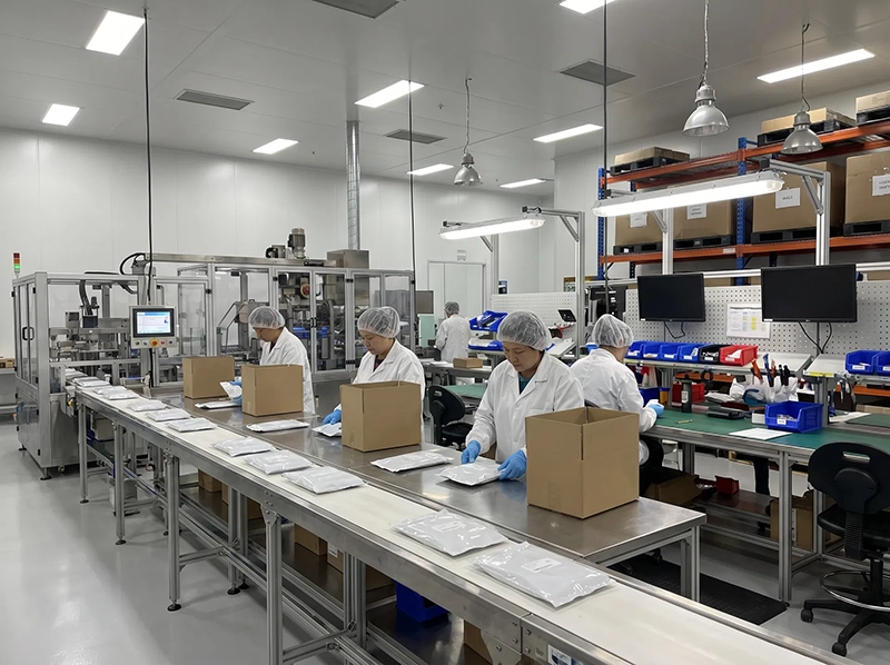 Custom bag quality inspection and packaging