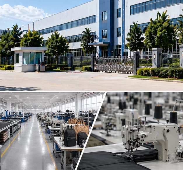 Dual-base bag manufacturing facility