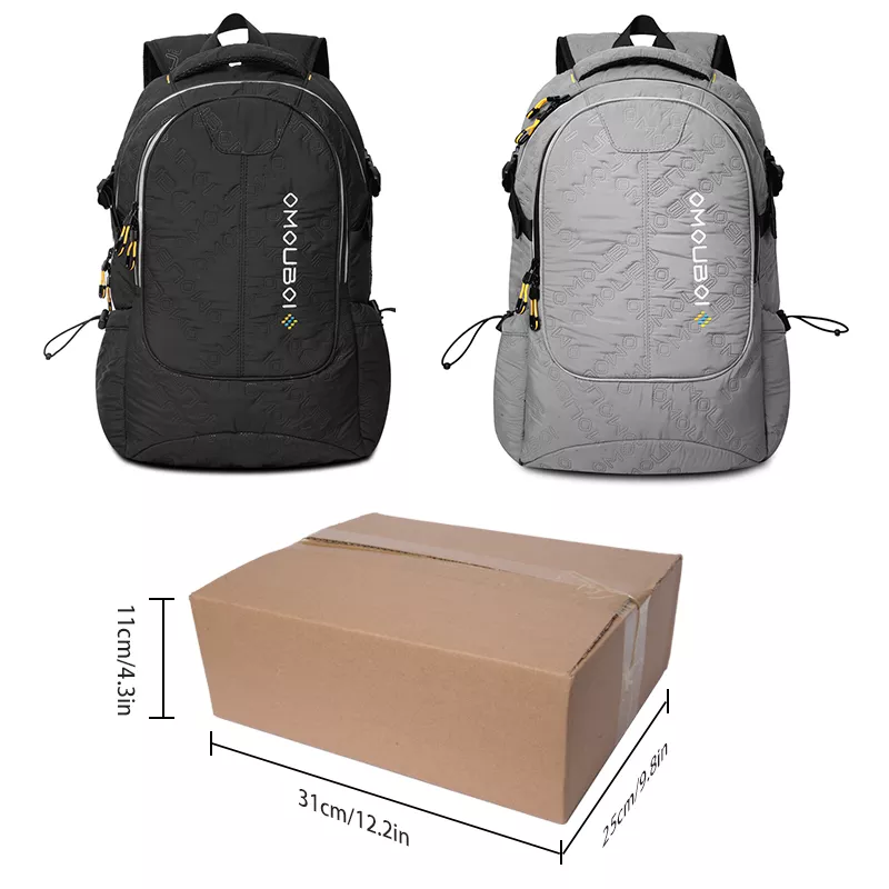 Backpack size and capacity reference