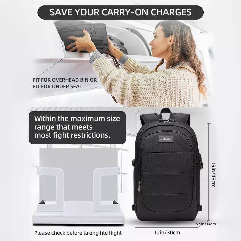 usb charging anti theft backpack