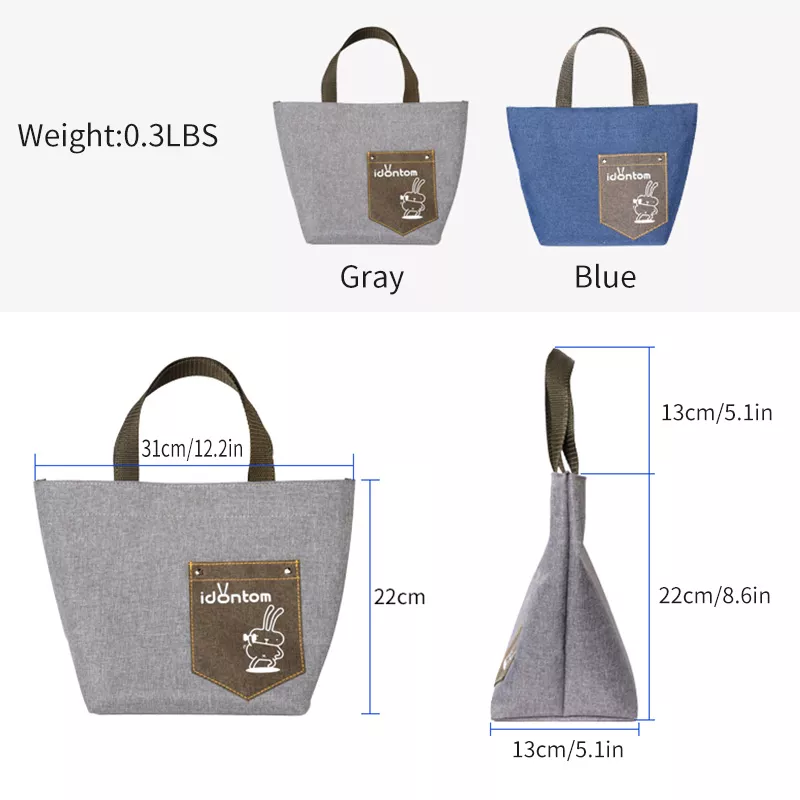 cartoon tote bag