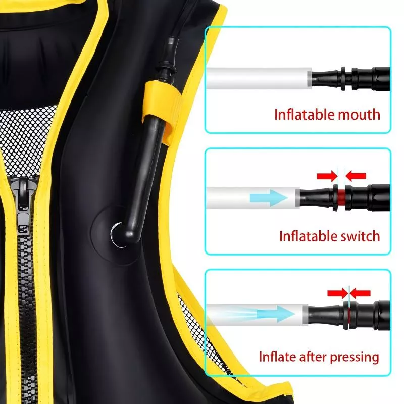 inflatable life jacket