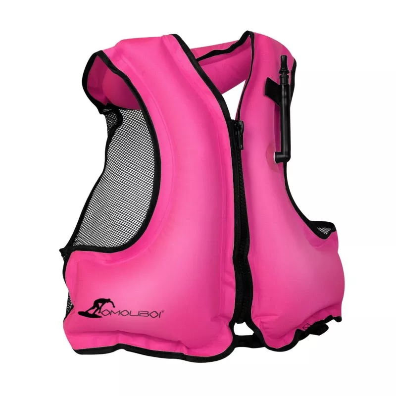 custom logo inflatable jacket