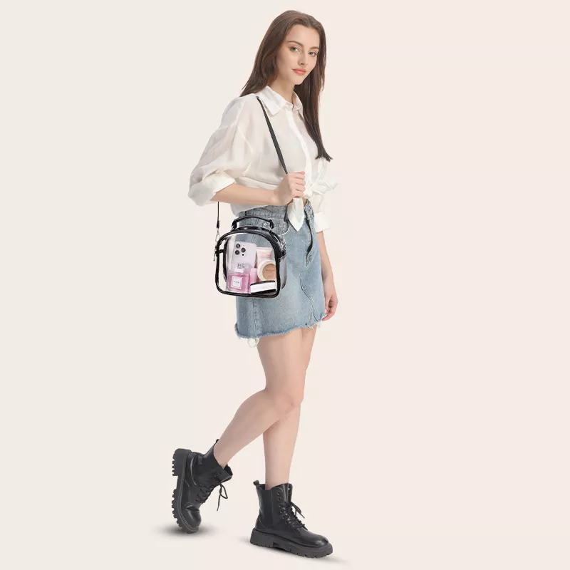 wholesale clear shoulder bag