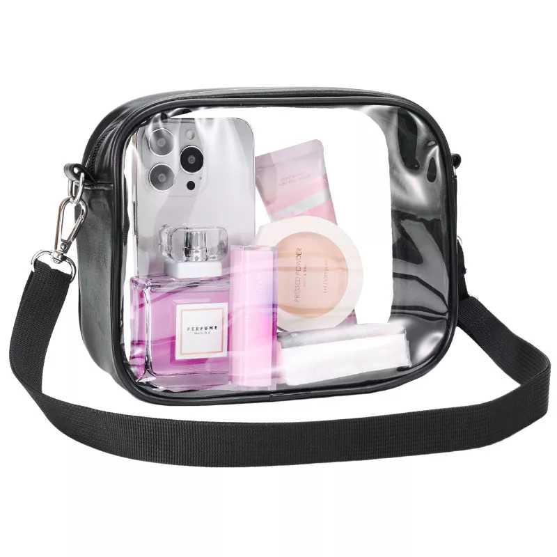 Front pocket and clean black backpack shape