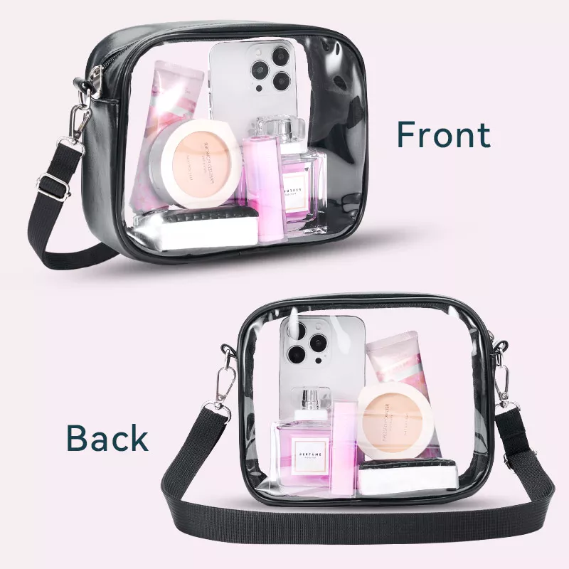 clear stadium crossbody bag